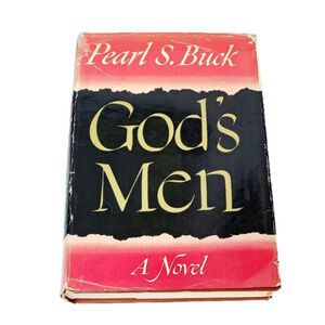 GOD'S Men Novel By Pearl S. Buck 1951 First Edition Hardcover
